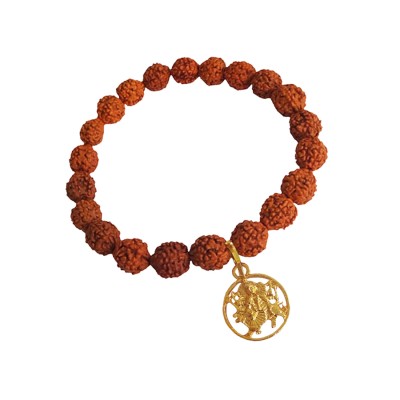 Maa Durga Devi Rudraksha Bracelet For Men
